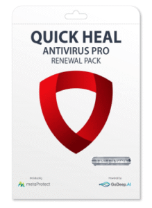 Renewal Quick Heal Antivirus Pro 5PC 1Y (5PC / 1Year)