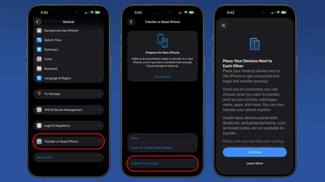 Apple Makes Leaving the iPhone Behind Easier
