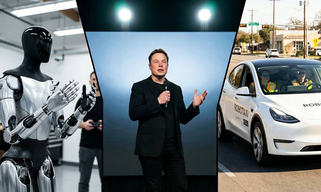 Elon Musk’s Lies: Where Are the Robotaxis, Where Are the Robots?