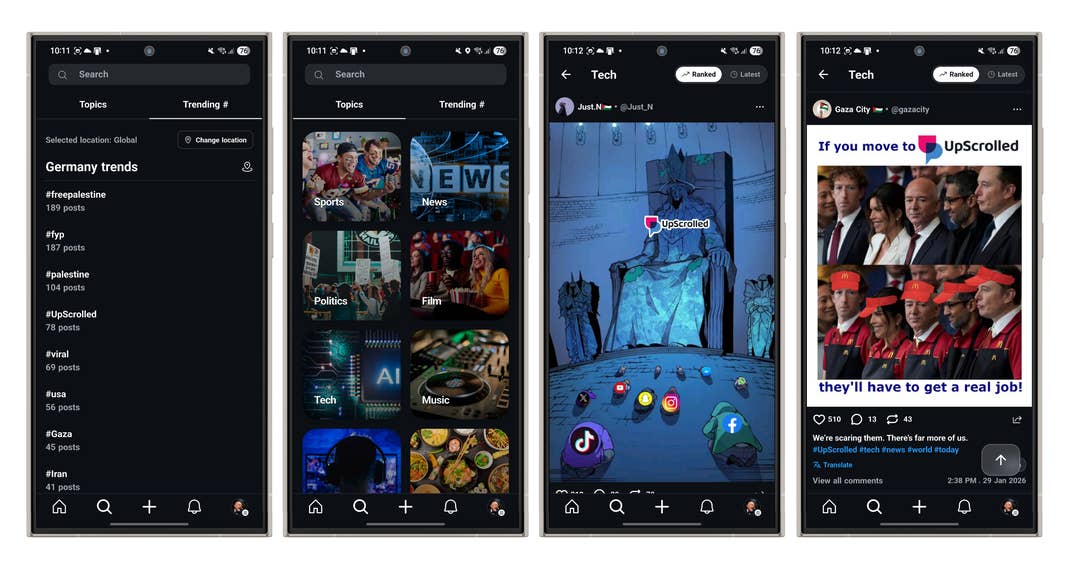 SILT, UpScrolled & AdVenture Communist