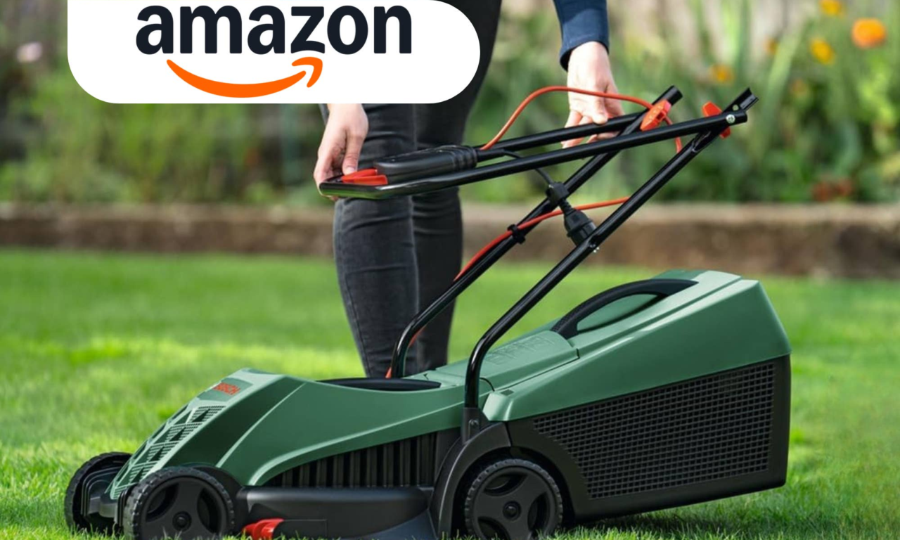 Bosch bei Amazon: Dieser Rasenmäher kostet jetzt nur noch 67,89 Euro
