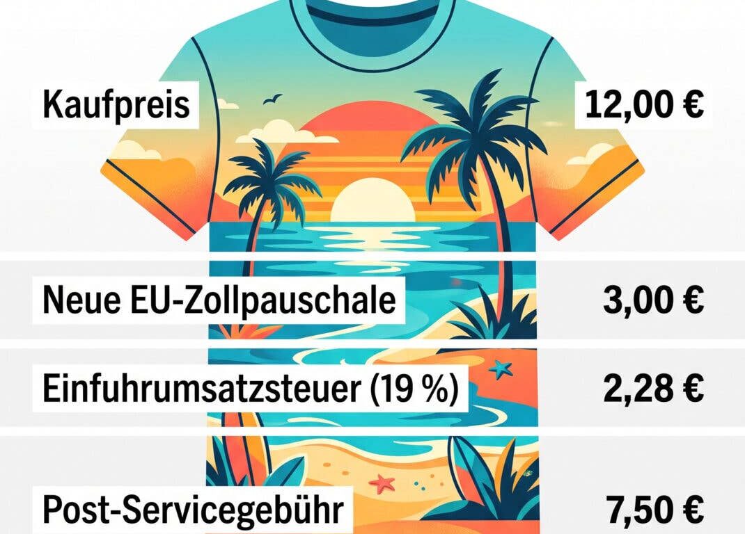 Was der neue EU-Zoll auf China-Pakete wirklich kostet
