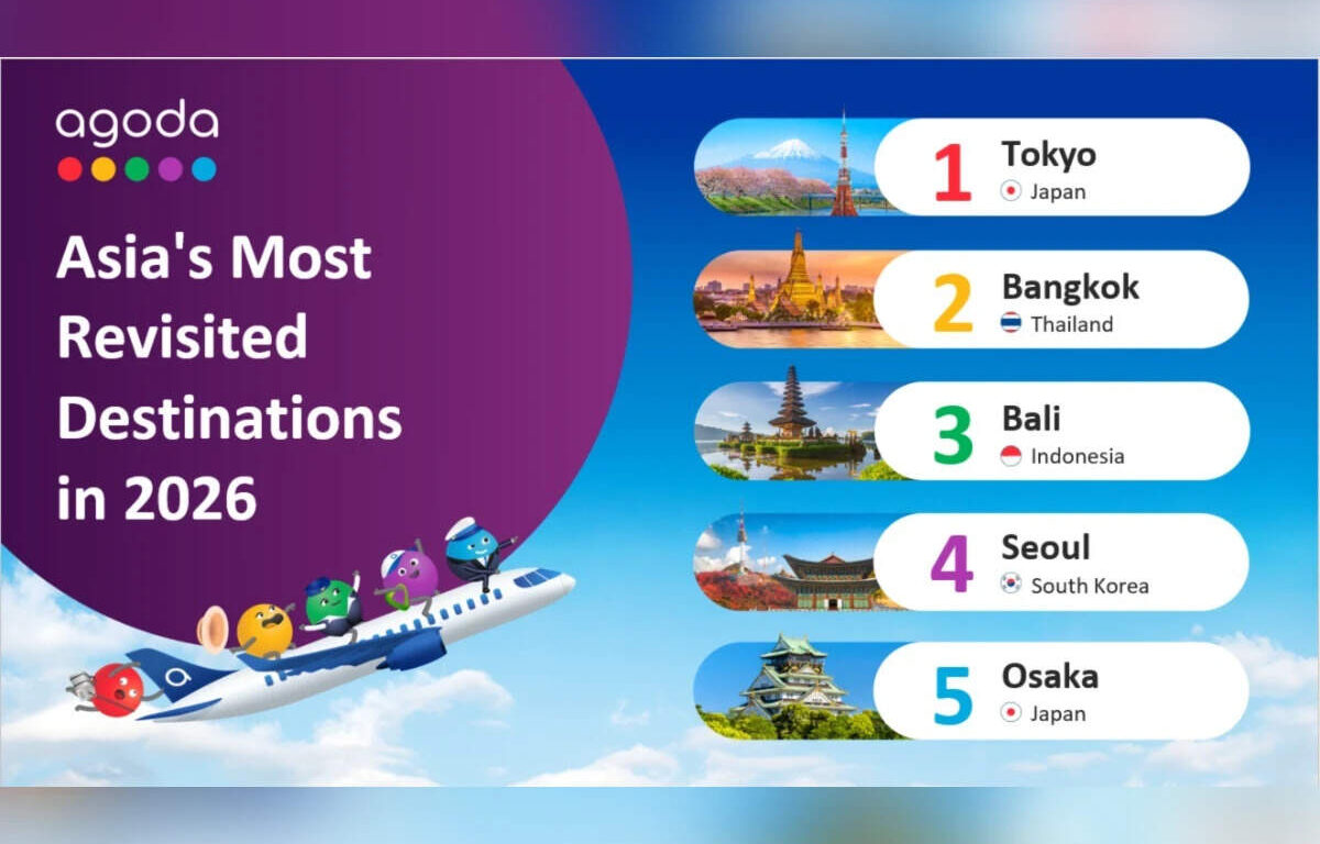 New Delhi Tops Agoda’s Repeat Visitor Ranking in India for 2026, ETTravelWorld