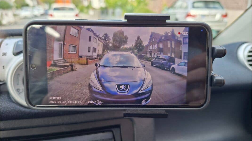 So überzeugt die 70mai A900 Dashcam im Alltagstest
